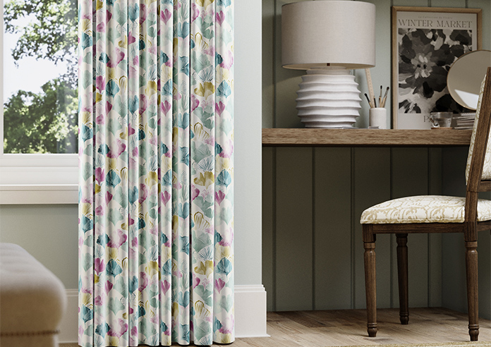 Palm Beach Faux Silk, Tropicana - Made to Measure Curtain - Image 5